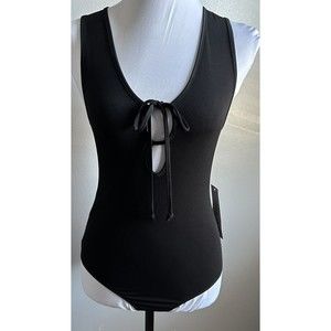 BCBG Generation NWT! Bodysuit Black Women’s Size XXS Stretchy Top $68 MSRP